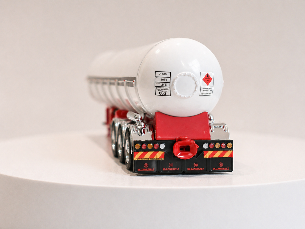 1:50 Scale LPG Tanker Model